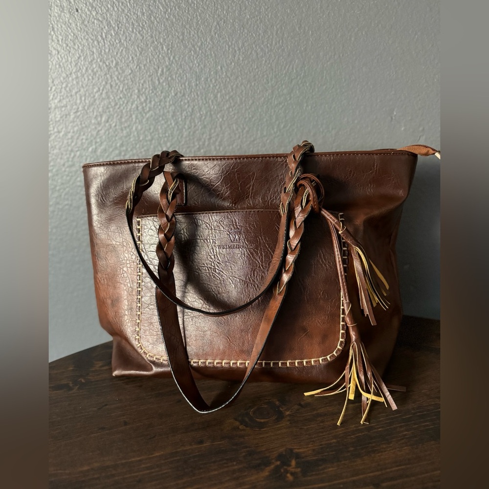 Weimeibaige Faux leather bag